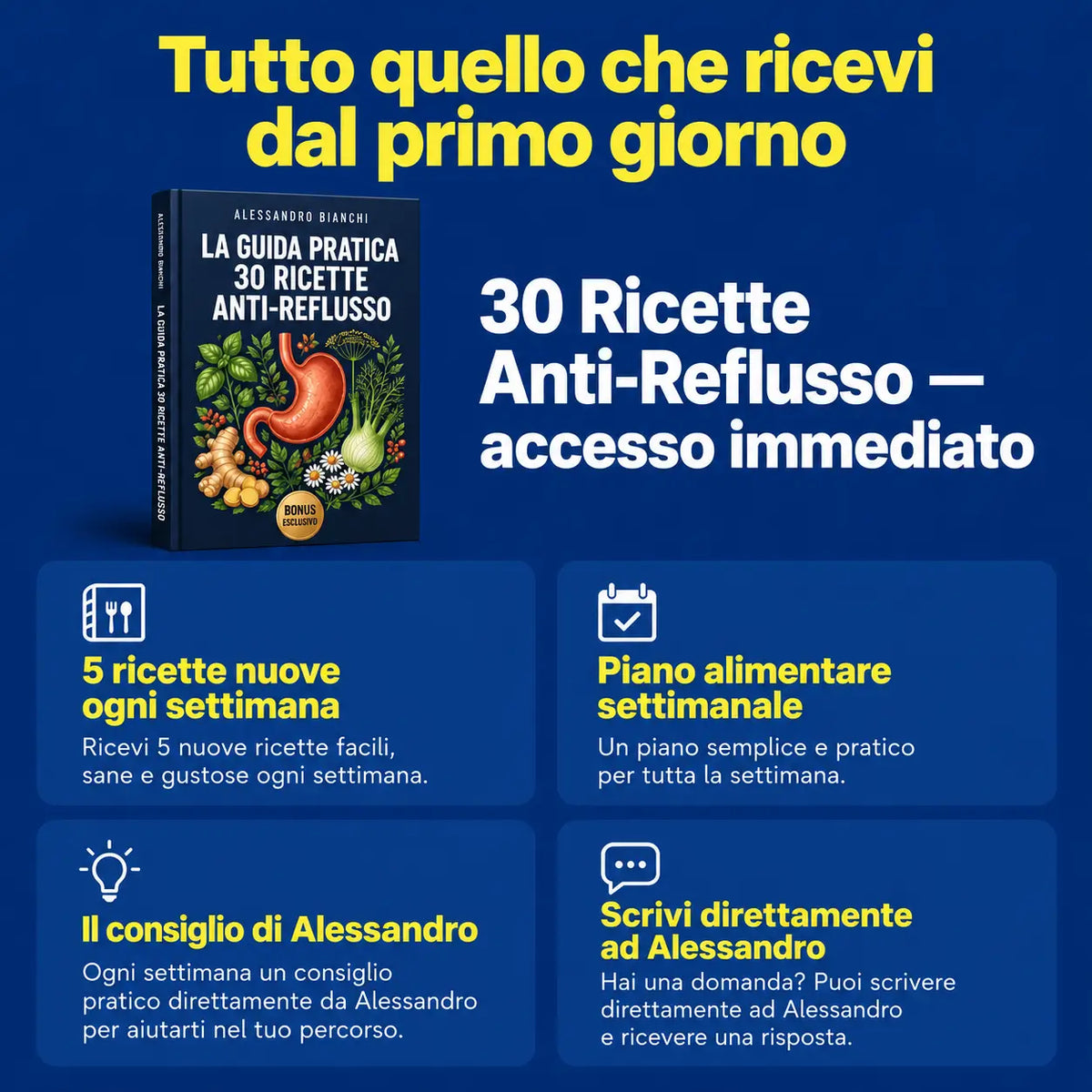 La Guida Pratica: 30 Ricette Anti-Reflusso di Alessandro