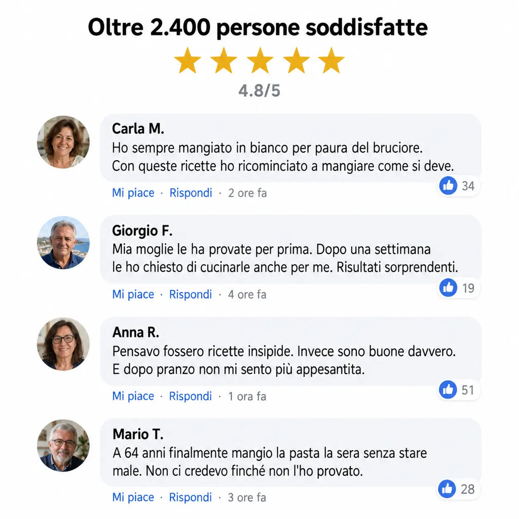 La Guida Pratica: 30 Ricette Anti-Reflusso di Alessandro
